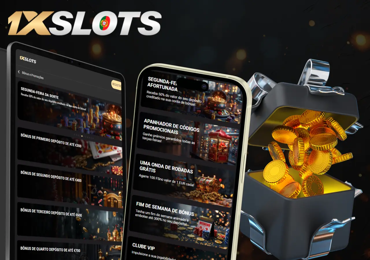 1xSlots Portugal preparou uma variedade de bónus e promoções para jogadores novos e regulares